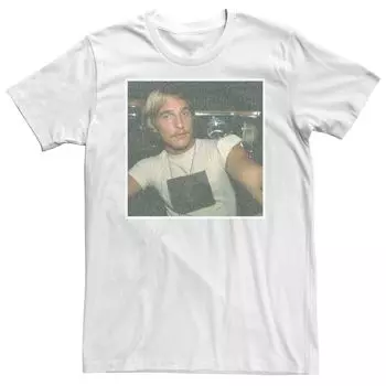 Мужская классическая футболка с фотографией Dazed And Confused Licensed Character