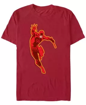 Мужская классическая футболка с коротким рукавом Daredevil Fifth Sun, красный