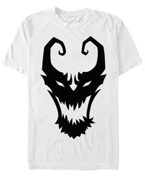 Мужская классическая футболка с коротким рукавом Marvel Anti-Venom Big Face Fifth Sun, белый