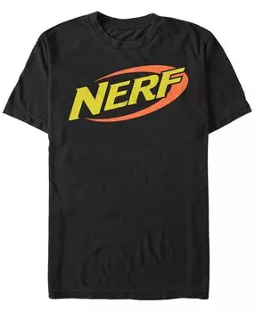 Мужская классическая футболка с коротким рукавом с логотипом nerf Fifth Sun, черный