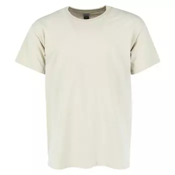 Мужская классическая футболка с круглым вырезом, большая и высокая Gildan, песочный