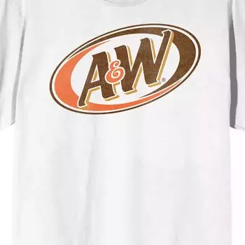 Мужская классическая футболка с логотипом A&W Licensed Character