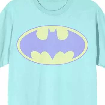 Мужская классическая футболка с логотипом Batman Licensed Character