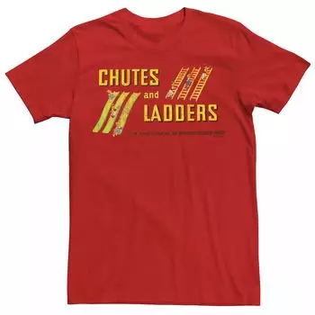 Мужская классическая футболка с логотипом Chutes And Ladders Licensed Character