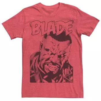 Мужская классическая футболка с плакатом Marvel Blade Licensed Character