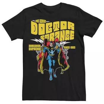 Мужская классическая футболка с плакатом Marvel Doctor Strange Sorcerer Supreme Licensed Character