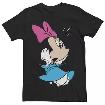 Мужская классическая футболка с плакатом «Микки и Минни» Licensed Character
