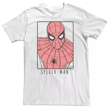 Мужская классическая футболка с рисунком Человека-паука Marvel Licensed Character