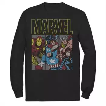 Мужская классическая футболка с рисунком Marvel Avengers Licensed Character