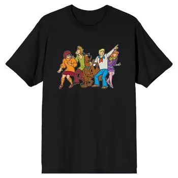 Мужская классическая футболка с рисунком Скуби-Ду Licensed Character