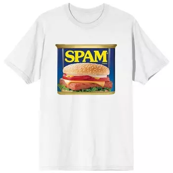 Мужская классическая футболка Spam Can Tee Licensed Character, белый