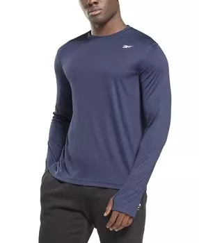 Мужская классическая футболка Training Tech с длинными рукавами Reebok