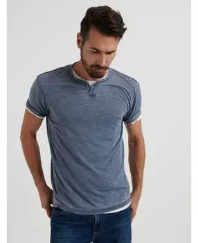 Мужская классическая футболка venice burnout notch Lucky Brand, мульти