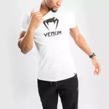 Мужская классическая футболка Venum, белый