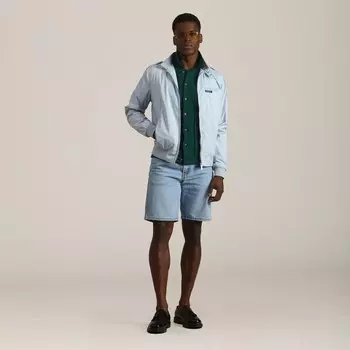 Мужская классическая гоночная куртка Iconic (облегающего кроя) Members Only, цвет Dusty Sky