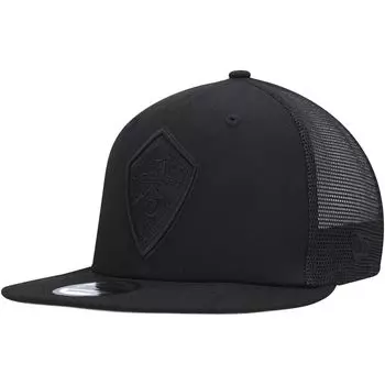 Мужская классическая кепка New Era Black Colorado Rapids с логотипом 9FIFTY Trucker Snapback