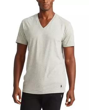 Мужская классическая майка с v-образным вырезом, 3 шт. в упаковке Polo Ralph Lauren, мульти