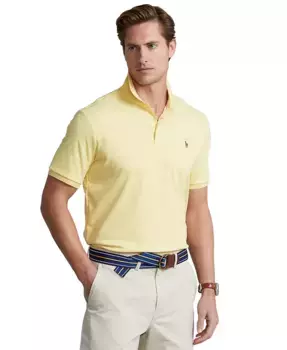 Мужская классическая поло из мягкого хлопка Polo Ralph Lauren, фиолетовый