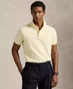 Мужская классическая поло Oxford Mesh с эластичной тканью Polo Ralph Lauren, желтый