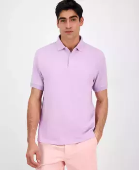 Мужская классическая поло с эластичной тканью Performance Stretch Club Room, фиолетовый