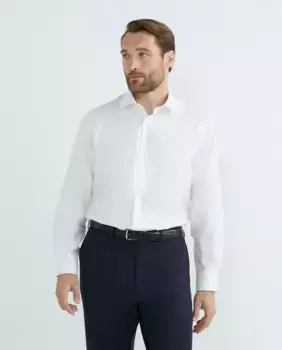 Мужская классическая рубашка больших размеров Emidio Tucci, белый