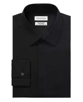 Мужская классическая рубашка infinite color slim fit Calvin Klein, черный