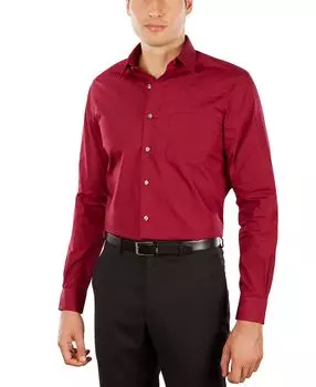 Мужская классическая рубашка из поплина спортивного кроя Van Heusen