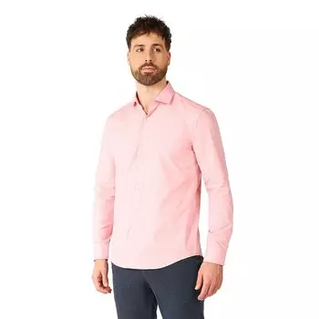 Мужская классическая рубашка OppoКостюмы современного кроя OppoSuits, цвет Lush Blush