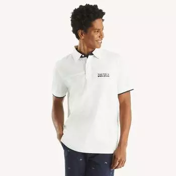 Мужская классическая рубашка-поло Nautica, цвет sail white ns