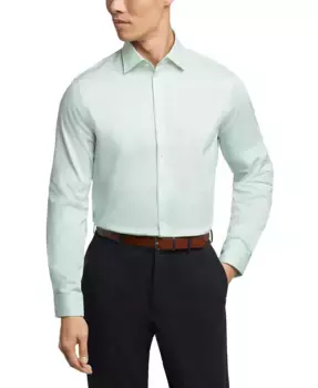Мужская классическая рубашка Regular Fit Comfort Stretch Michael Kors, зеленый
