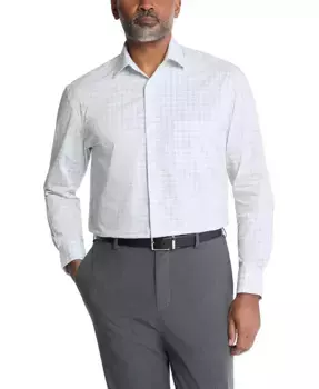 Мужская классическая рубашка с отложным воротником Ultra Wrinkle Free Flex Van Heusen, серый