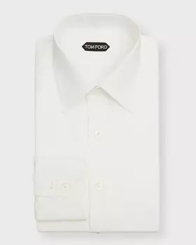 Мужская классическая рубашка Slim Fit из хлопка TOM FORD