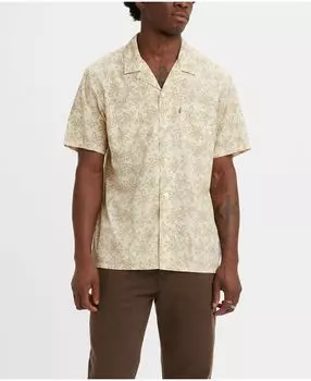 Мужская классическая рубашка свободного кроя с воротником-стойкой Levi's, мульти