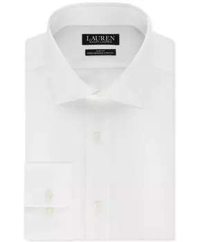 Мужская классическая рубашка ultraflex stretch slim fit Lauren Ralph Lauren, белый