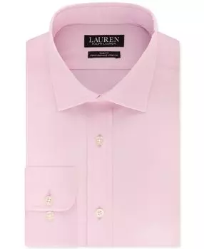 Мужская классическая рубашка ultraflex stretch slim fit Lauren Ralph Lauren, розовый
