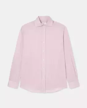 Мужская классическая рубашка в полоску с длинным рукавом Mirto, цвет Granate