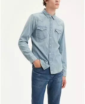 Мужская классическая рубашка в стиле вестерн стандартного кроя Levi's