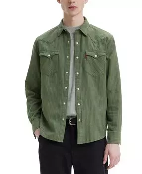 Мужская классическая рубашка в стиле вестерн стандартного кроя Levi's