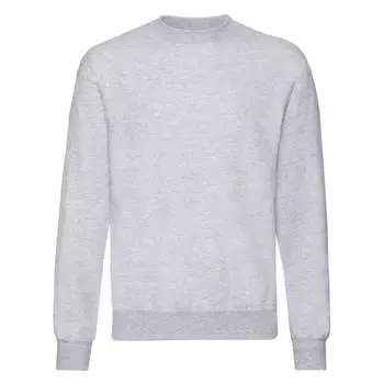 Мужская классическая толстовка из вереска с заниженными плечами Fruit Of The Loom, серый