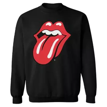 Мужская классическая толстовка Rolling Stones Tongue Licensed Character