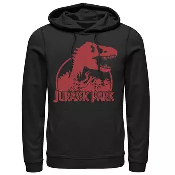 Мужская классическая толстовка с логотипом «Парк Юрского периода» T-Rex Skeleton Licensed Character