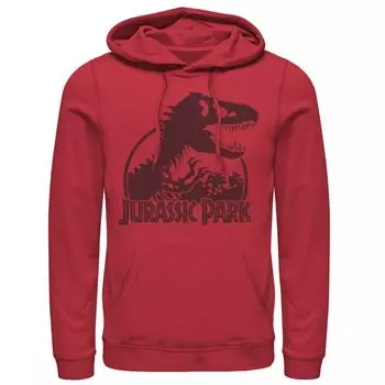 Мужская классическая толстовка с логотипом «Парк Юрского периода» T-Rex Skeleton Licensed Character