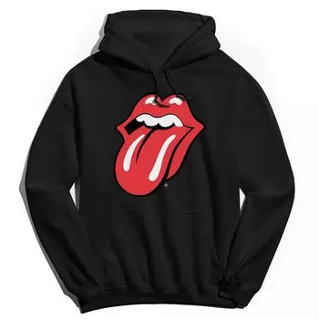 Мужская классическая толстовка с язычком Rolling Stones Licensed Character