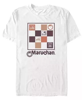 Мужская клетчатая футболка Maruchan с коротким рукавом Fifth Sun, белый