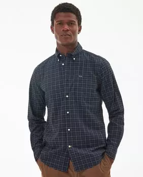 Мужская клетчатая рубашка с длинными рукавами Barbour, мультиколор