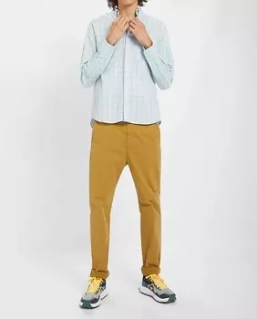 Мужская клетчатая рубашка с длинными рукавами Loreak Mendian, синий