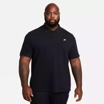 Мужская клубная футболка поло Nike, чёрный