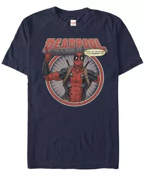 Мужская коллекция комиксов Marvel Deadpool Check Out The Chump - рубашка Fifth Sun, синий