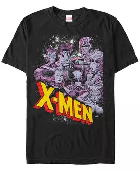Мужская коллекция комиксов marvel, винтажная футболка с коротким рукавом с логотипом команды x-men Fifth Sun, черный