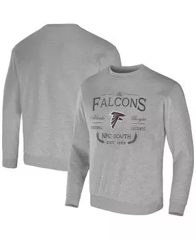 Мужская коллекция nfl x darius rucker by heather grey толстовка atlanta falcons pullover Fanatics, мульти